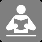 reading, book, symbol